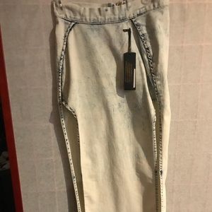 Brand New Sexy Splited  Jean Skirt, Stretchy